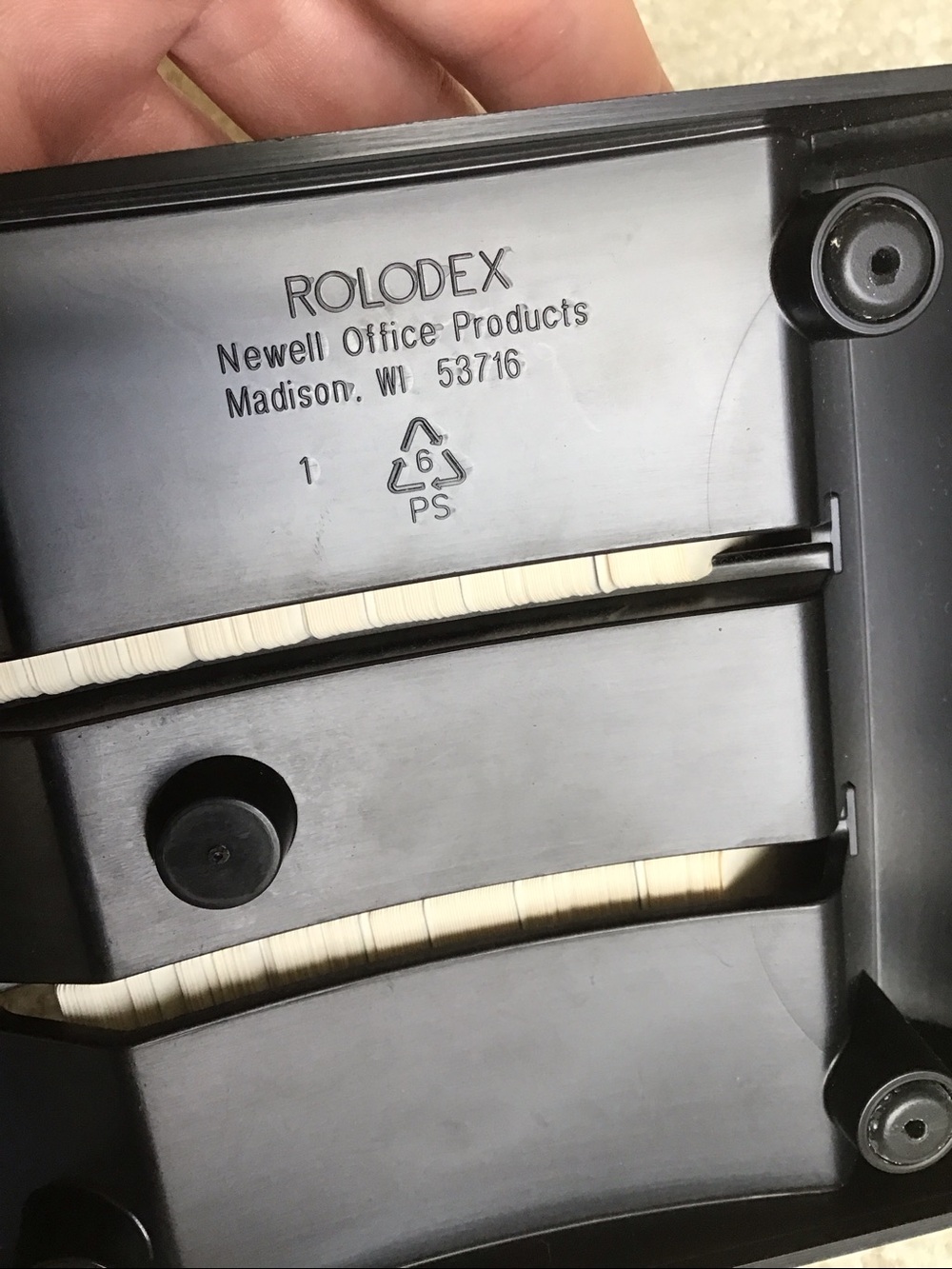Vintage Rolodex Address/Phone Number Organizer - Picture 9 of 12